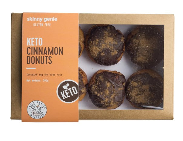 SKINNY GENIE Keto Cinnamon Doughnut Gluten Free, 50g