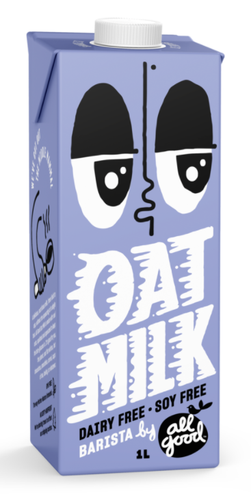 ALL GOOD Barista Oat Milk, 1Ltr
