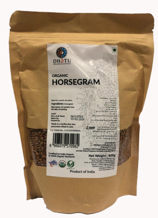 DHATU Organic Horsegram, 500g