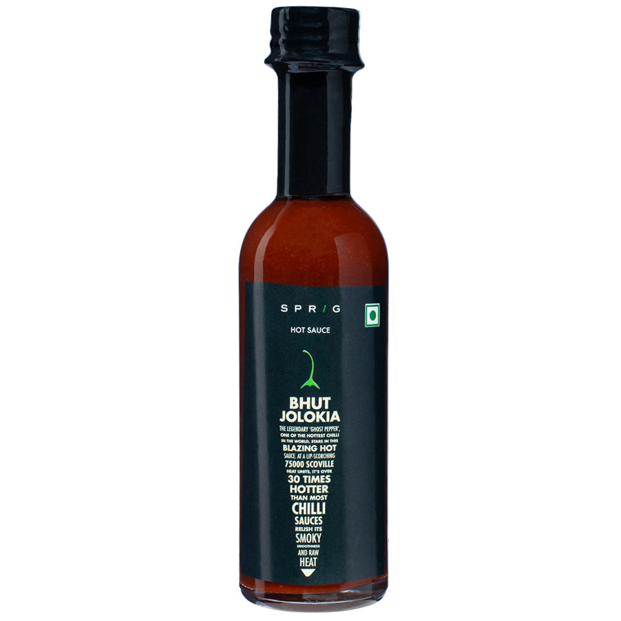 SPRIG Bhut Jolakia Hot Sauce, 55g