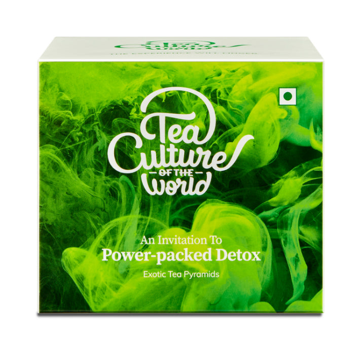 TEA CULTURE OF THE WORLD Power Packed Detox Tea (Pack Of 16), 32g