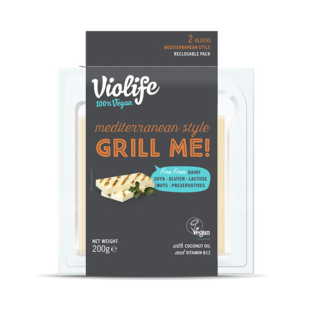 VIOLIFE Halloumi Mediterranean Style Grill Me, 200g - Vegan