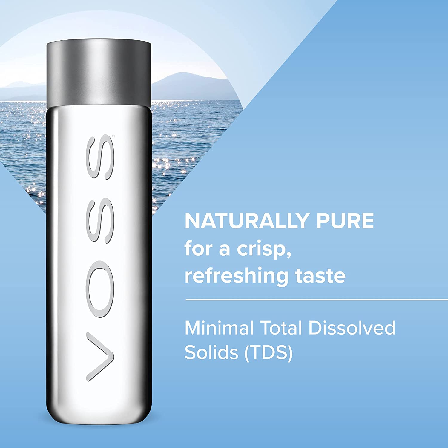 VOSS Artesian Still Water, 500ml - Case of 24 Plastic Bottles
