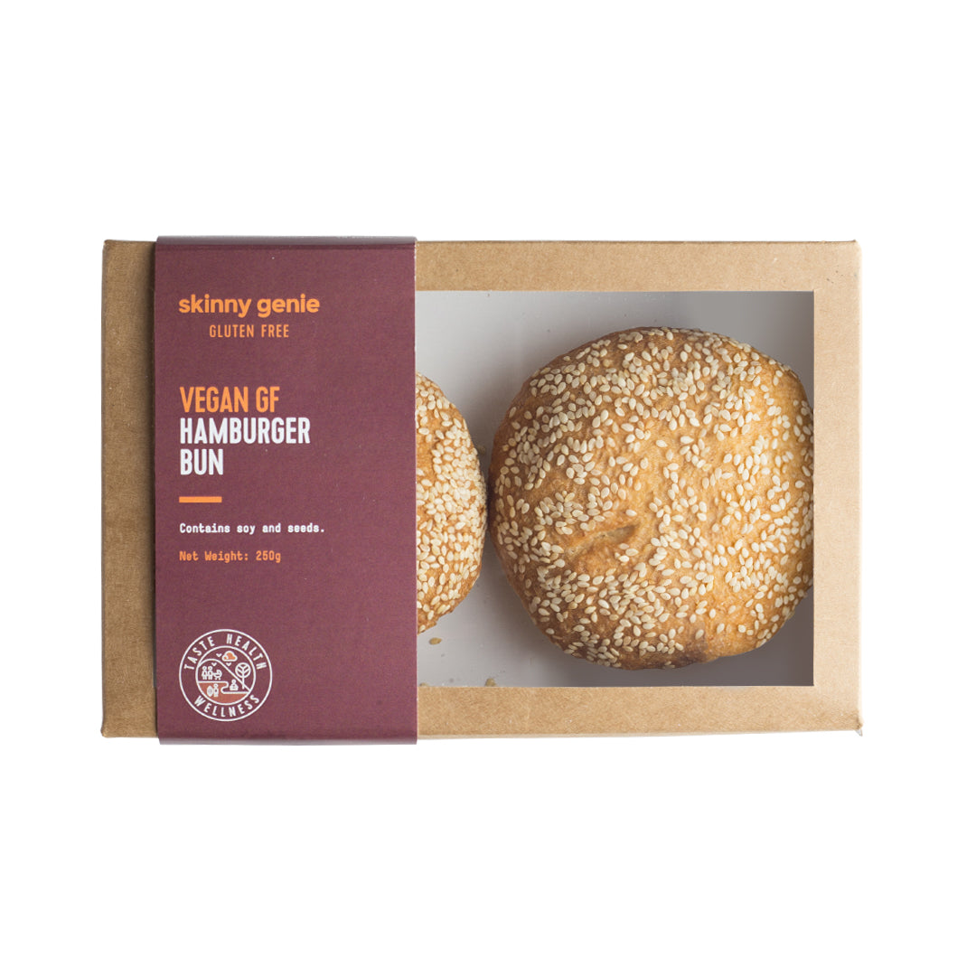 SKINNY GENIE Hamburger Bun (Diameter 9cm), 125g