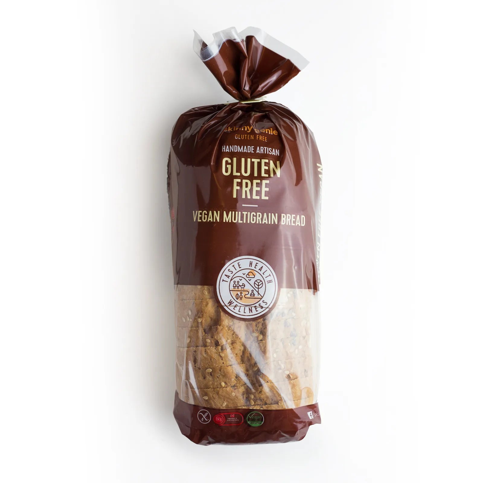 SKINNY GENIE Multigrain Brown Bread Loaf, 400g