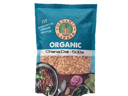 ORGANIC LARDER Chana Dal, 500g - Organic, Vegan