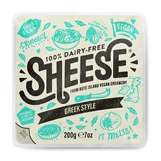SHEESE Vegan Creamy Cheese Greek Style Block, 200g