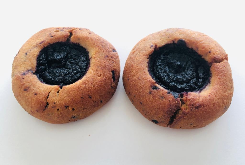 SKINNY GENIE Keto Blueberry Doughnut, 50g