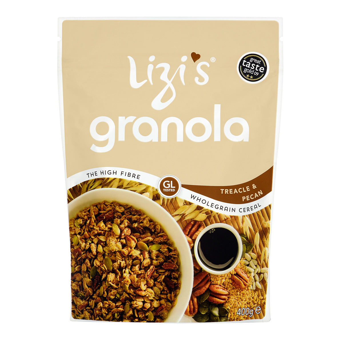 HUNTER'S COLLECTION LIZI'S Granola Treacle & Pecan, 400g
