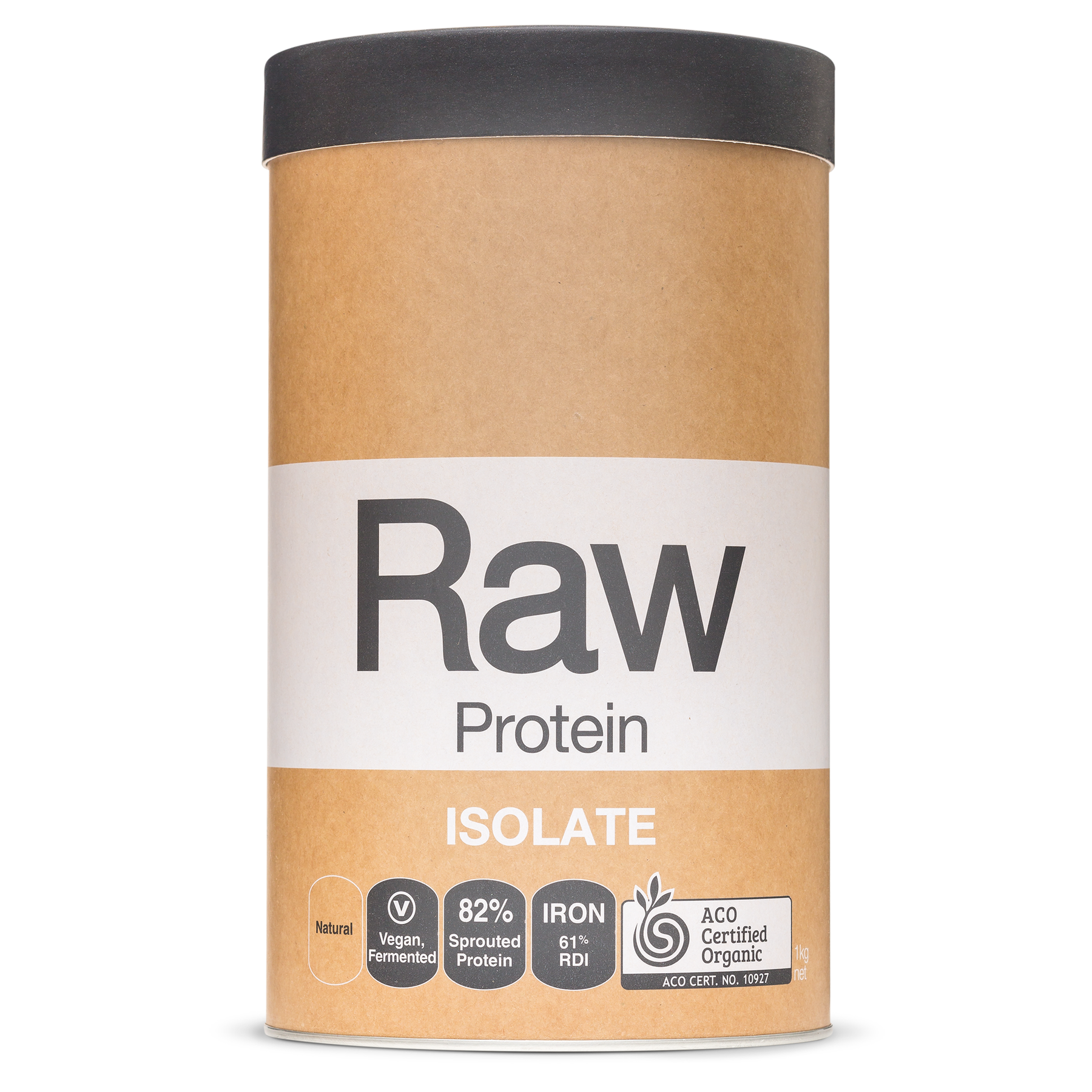 AMAZONIA RAW Natural Pea-Rice Protein Isolate, 1Kg, Vegan