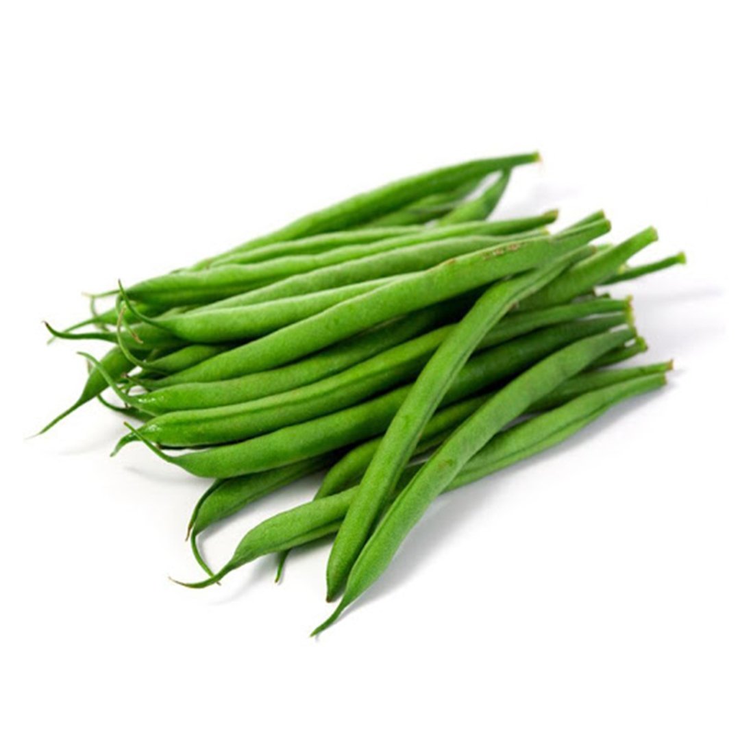 Fresh green store beans