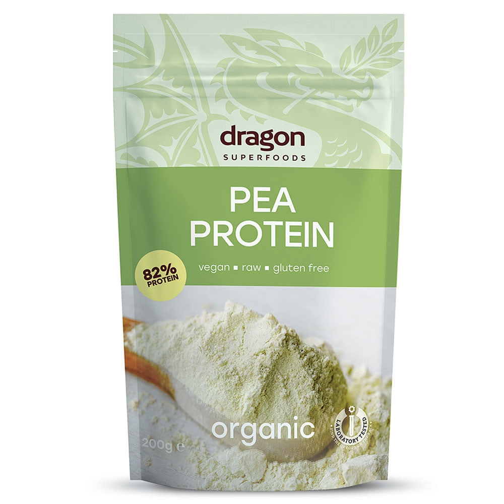 DRAGON SUPERFOODS Pea Protein 80% Protein, 200g