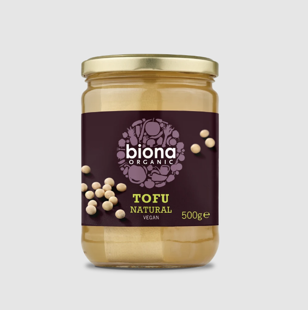 BIONA Organic Tofu Natural - Vegan, 500g