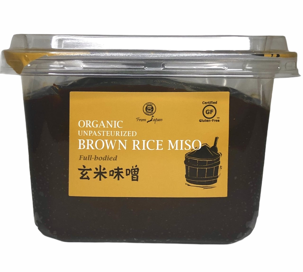 Muso Organic Unpasteurized Brown Rice Miso 400g, Gluten Free
