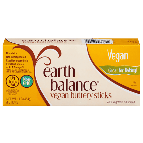 EARTH BALANCE Vegan Buttery Sticks, 454g