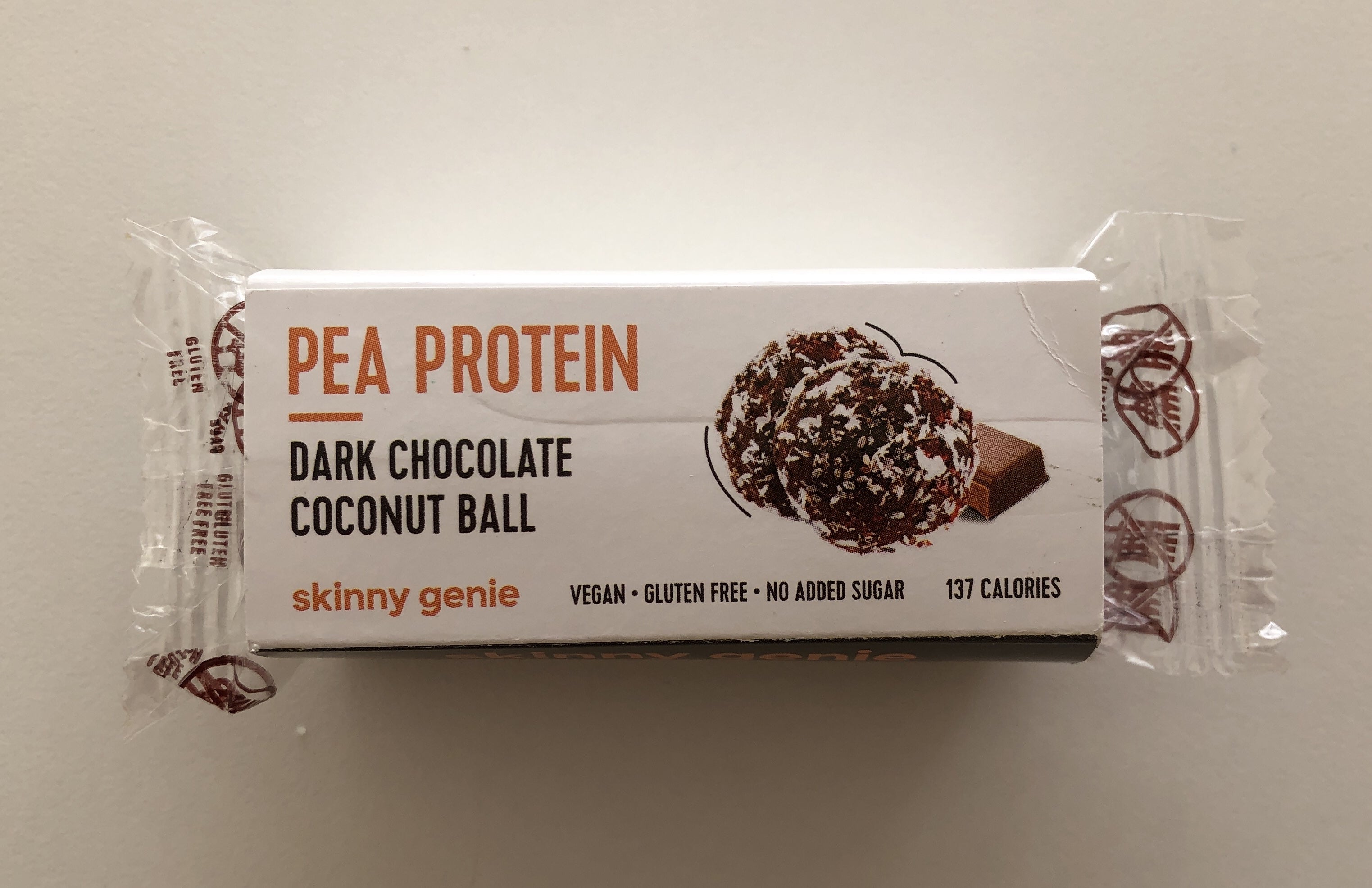 SKINNY GENIE Chocolate Coconut Protein Ball, 40g