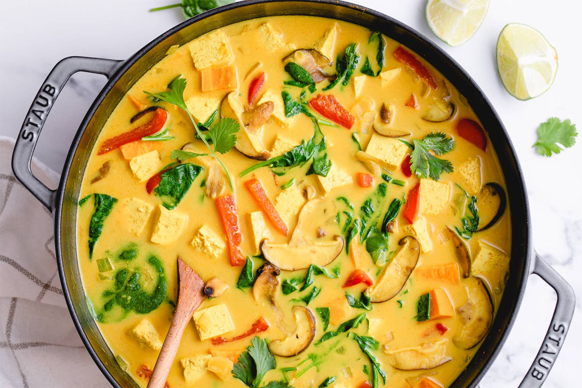 Coconut Curry with Tofu and Vegetables