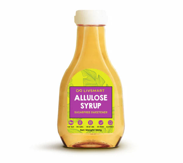 LIVSMART Allulose Syrup, 360g - Vegan, Keto Friendly, Non GMO