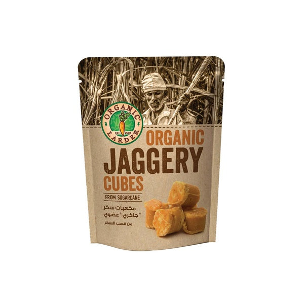 ORGANIC LARDER Jaggery Cubes, 425g - Organic, Vegan