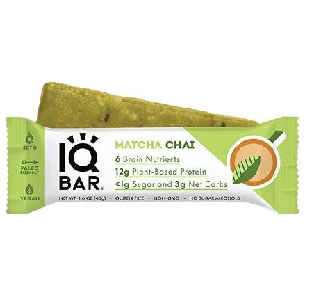 IQ BAR Match Chai Protein Bar 45g