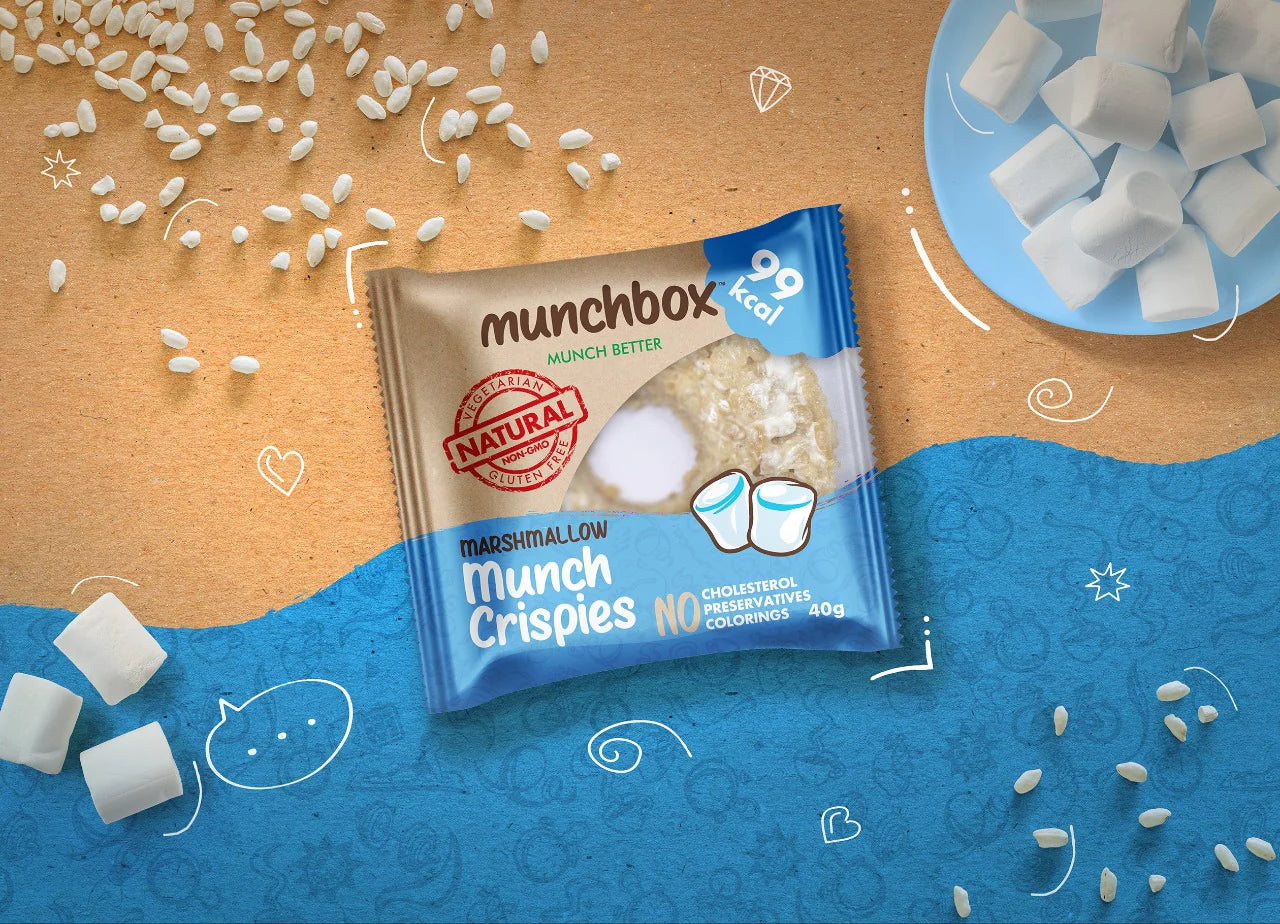 MUNCHBOX Marshmallow Munch Crispies, 40g