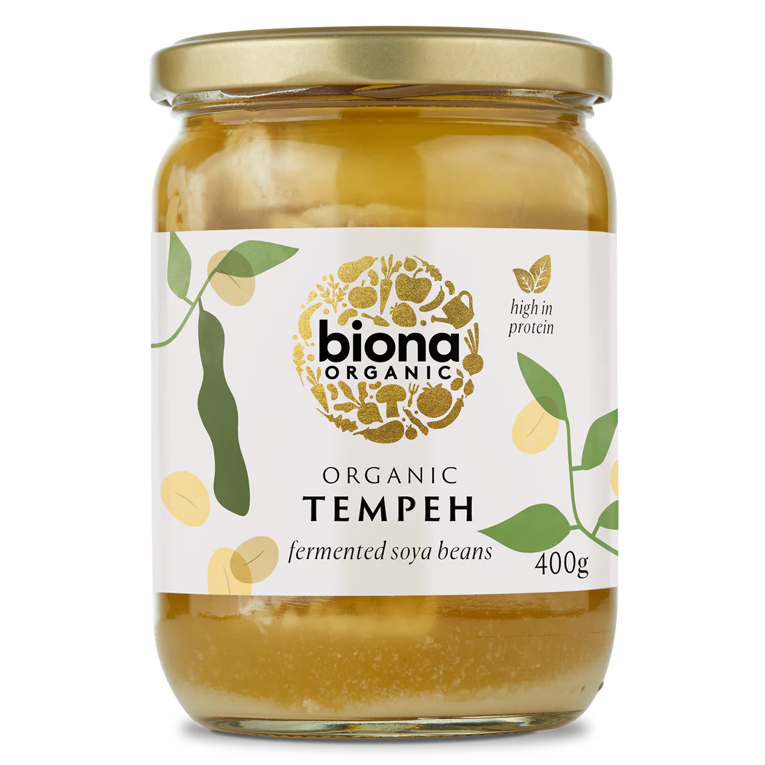 BIONA ORGANIC Tempeh - Pack of 6 (400g each)