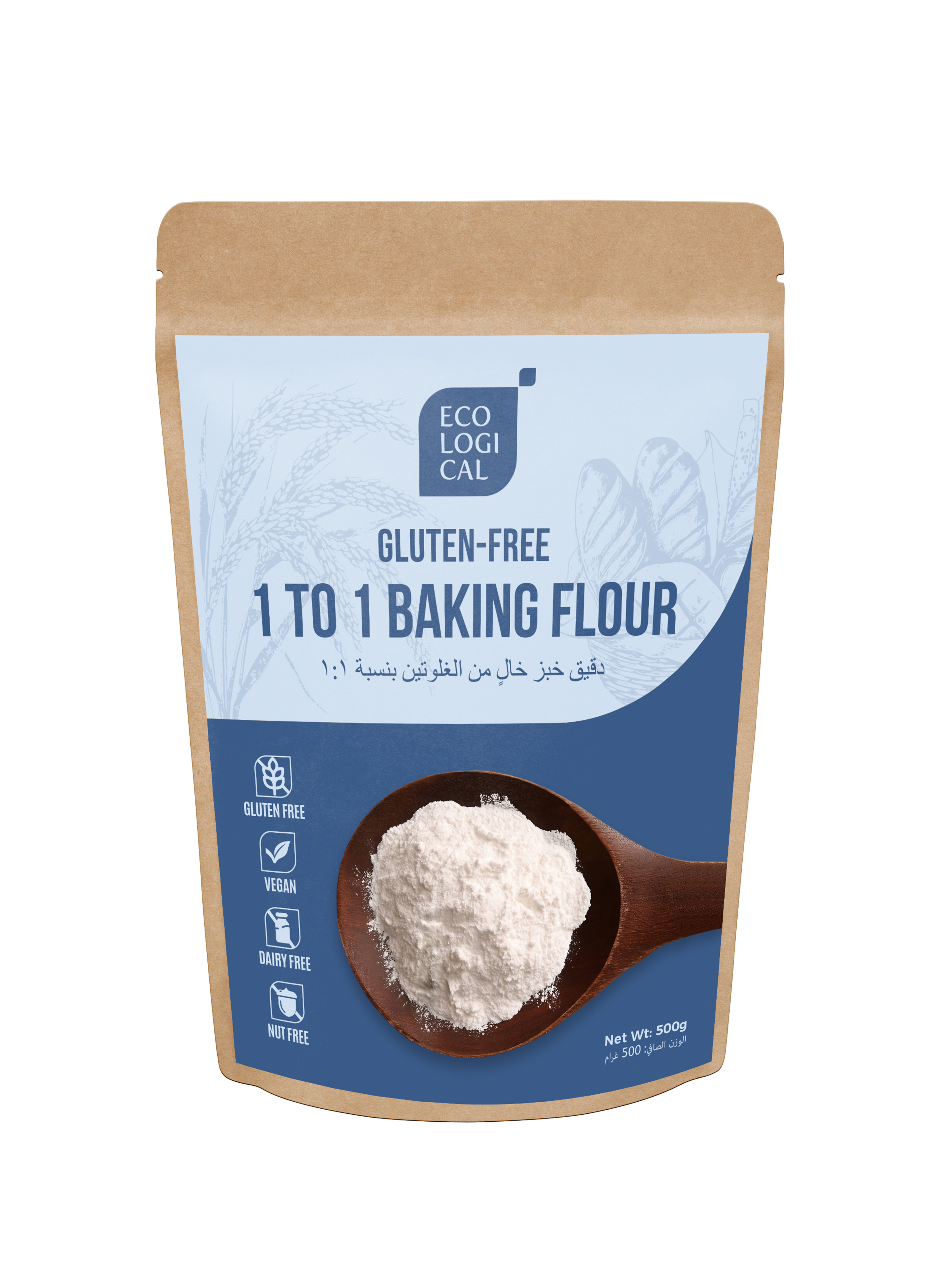 ECOLOGICAL Gluten-Free 1:1 Baking Flour- 500g