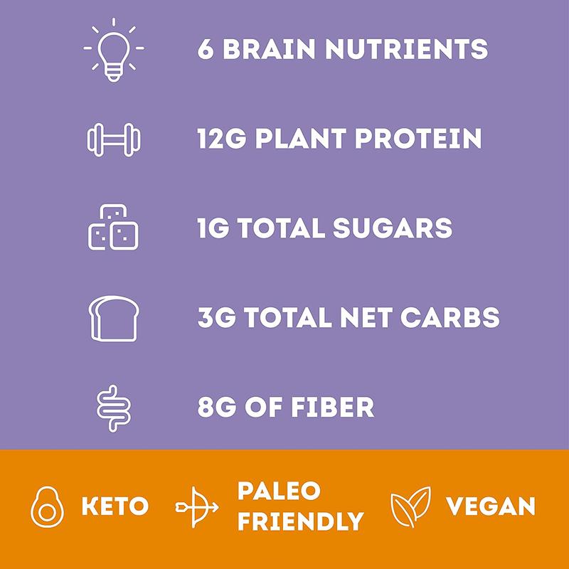 IQ BAR Almond Butter Chip Protein Bar 45g