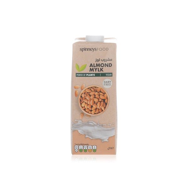 SPINNEYS FOOD Almond Mylk, 1L - Vegan, Dairy Free, Lactose Free