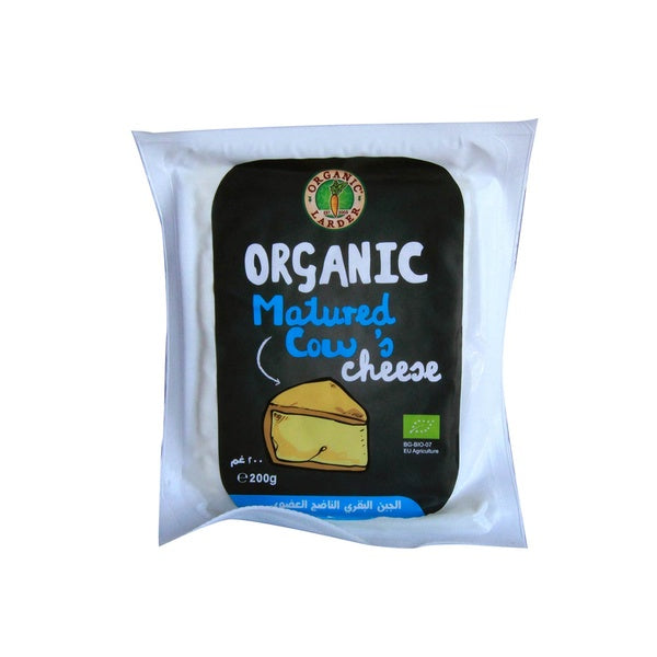 ORGANIC LARDER Matured Cow's Cheese, 200g - Organic, Natural