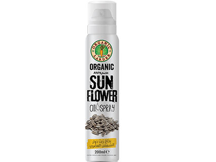 ORGANIC LARDER 100% Pure Sunflower Oil Spray, 200ml - Organic, Vegan, Gluten Free