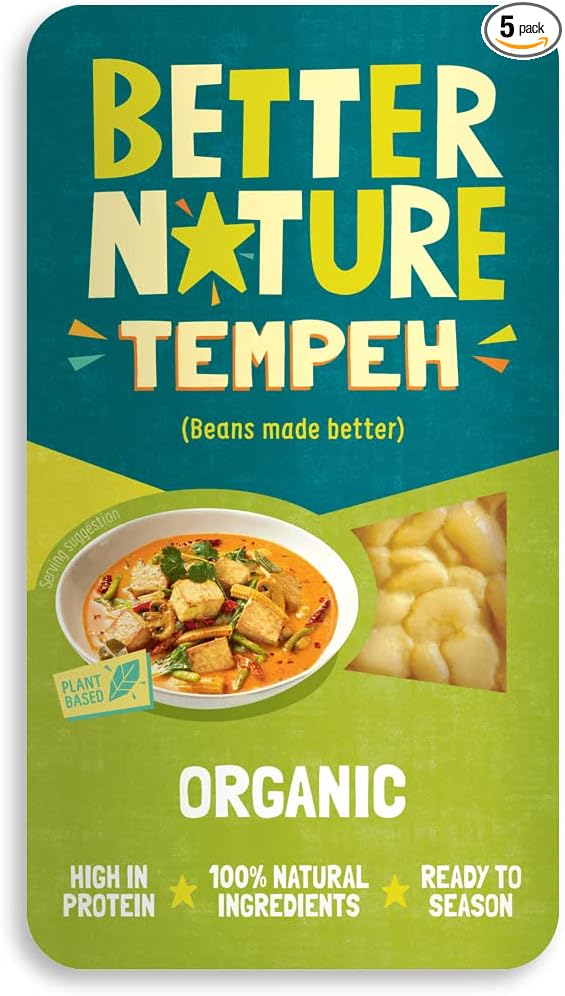 BETTER NATURE Organic Tempeh, 200g, Organic, Vegan, Gluten Free