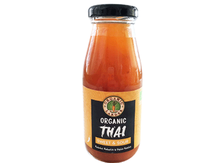 ORGANIC LARDER Thai Sweet and Sour Sauce, 210g - Organic, Vegan, Gluten Free