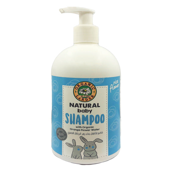 ORGANIC LARDER Baby Shampoo, 500ml - Organic, Natural