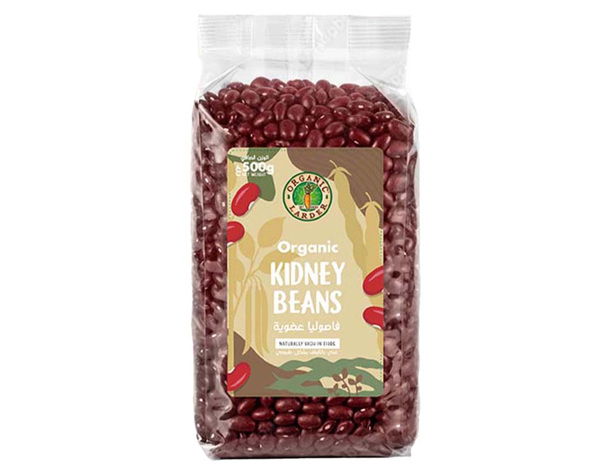 ORGANIC LARDER Kidney Beans, 500g