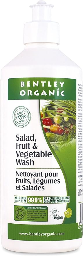 Bentley Organic Salad Fruit 500ml, Vegan, Paraben Free