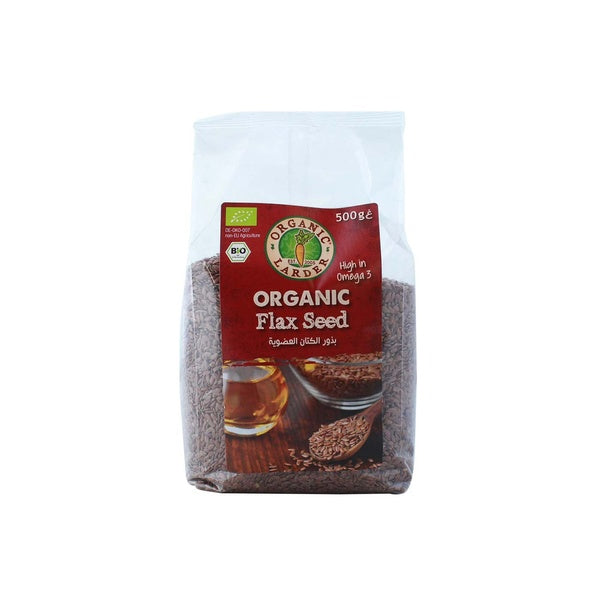 ORGANIC LARDER Flax Seed, 500g - Organic