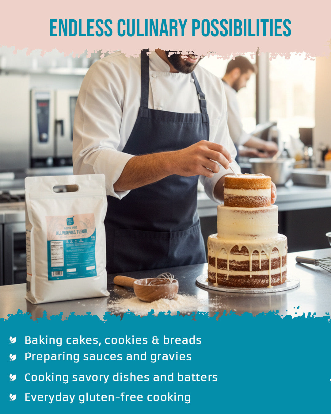 ECOLOGICAL Gluten-Free All Purpose Flour- 2.5 kg