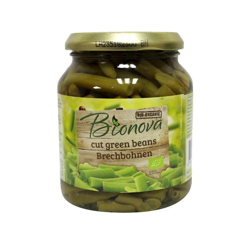 BIONOVA Organic Cut Green Beans, 340g