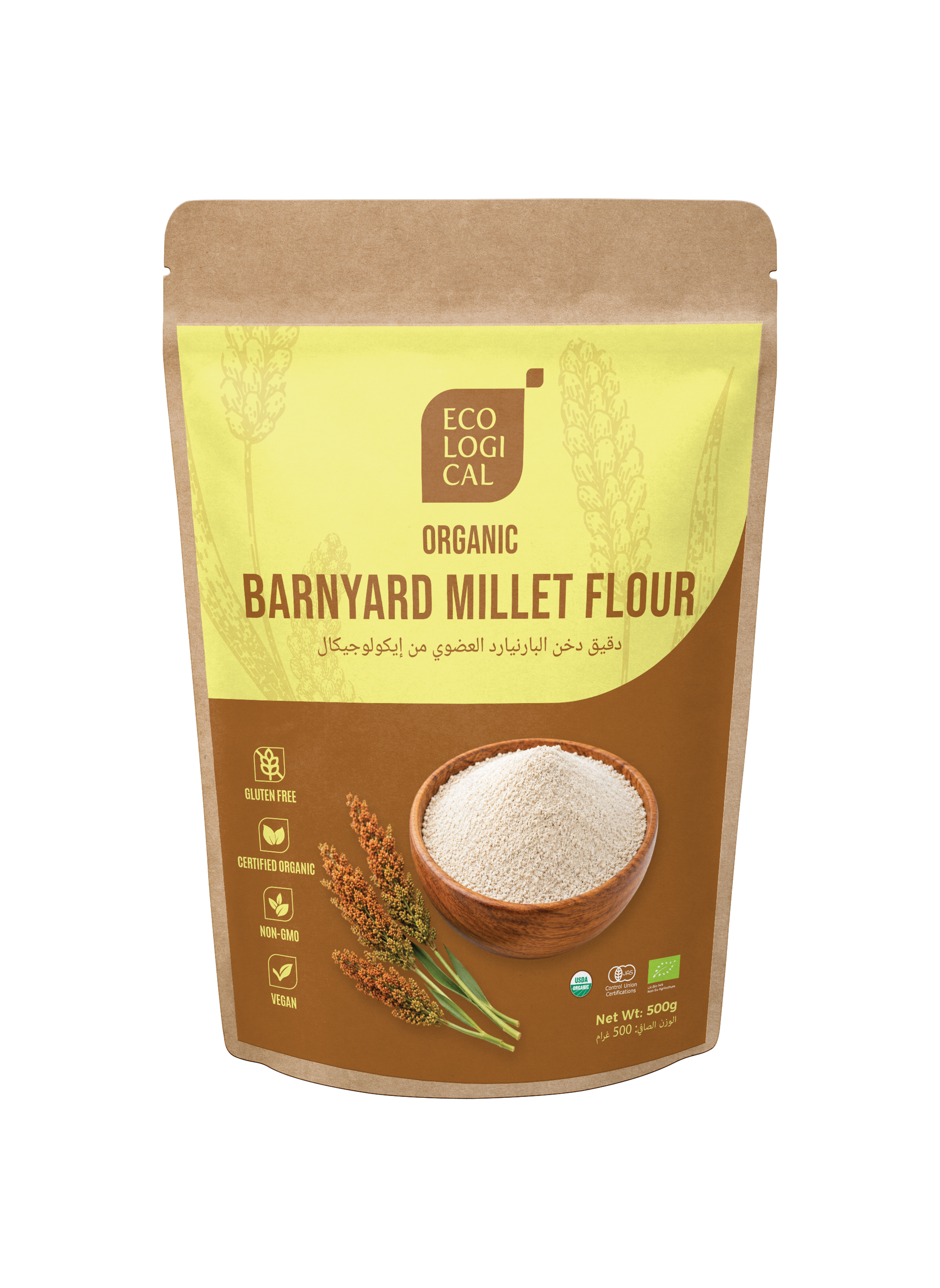ECOLOGICAL Organic Barnyard Millet Flour, 500g