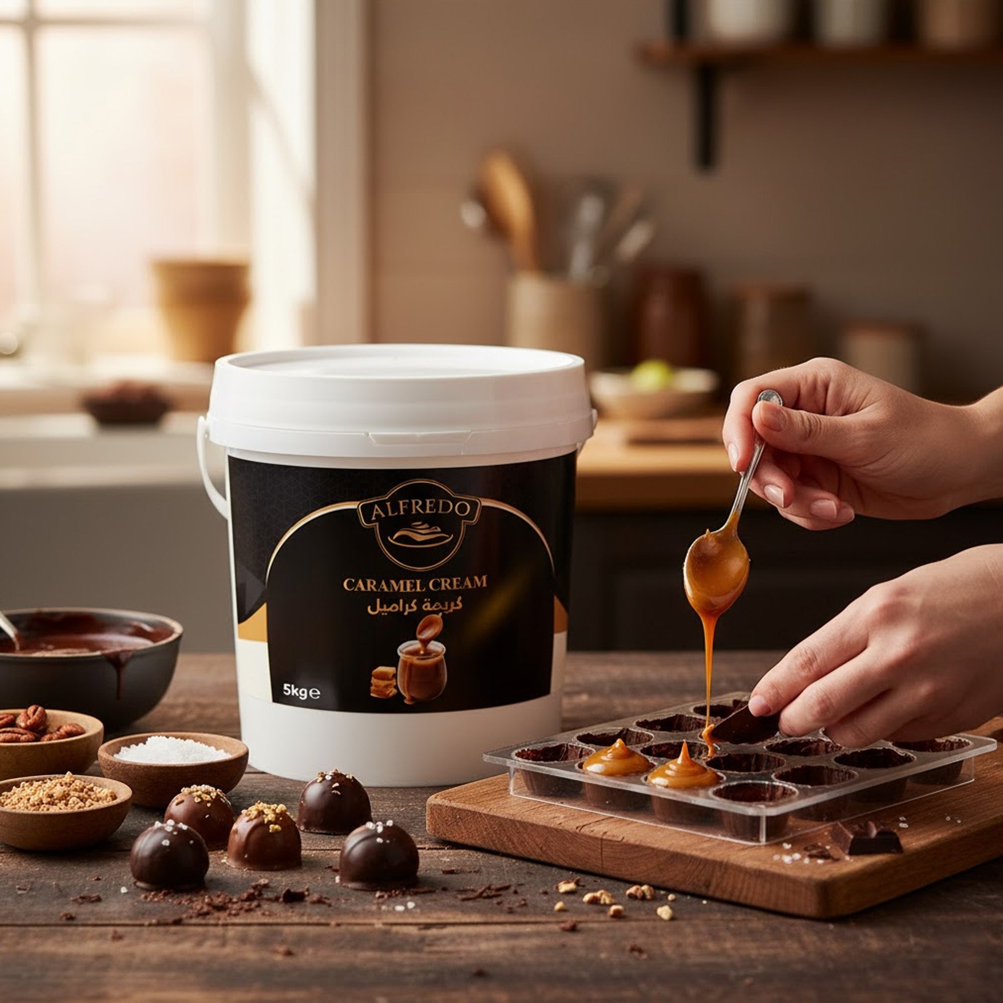 BAKING ESSENTIALS ALFREDO Caramel Cream, 5 kg