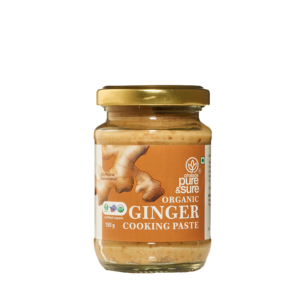 PURE & SURE Organic Ginger Paste, 150g