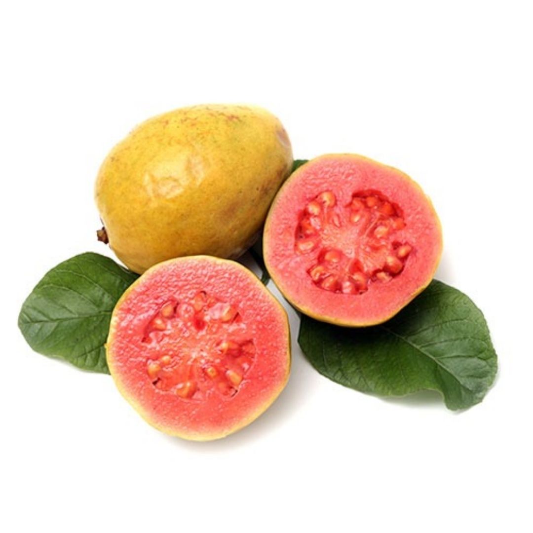 FRESH Red Guavas, 1Kg (7 to 9 Pcs)