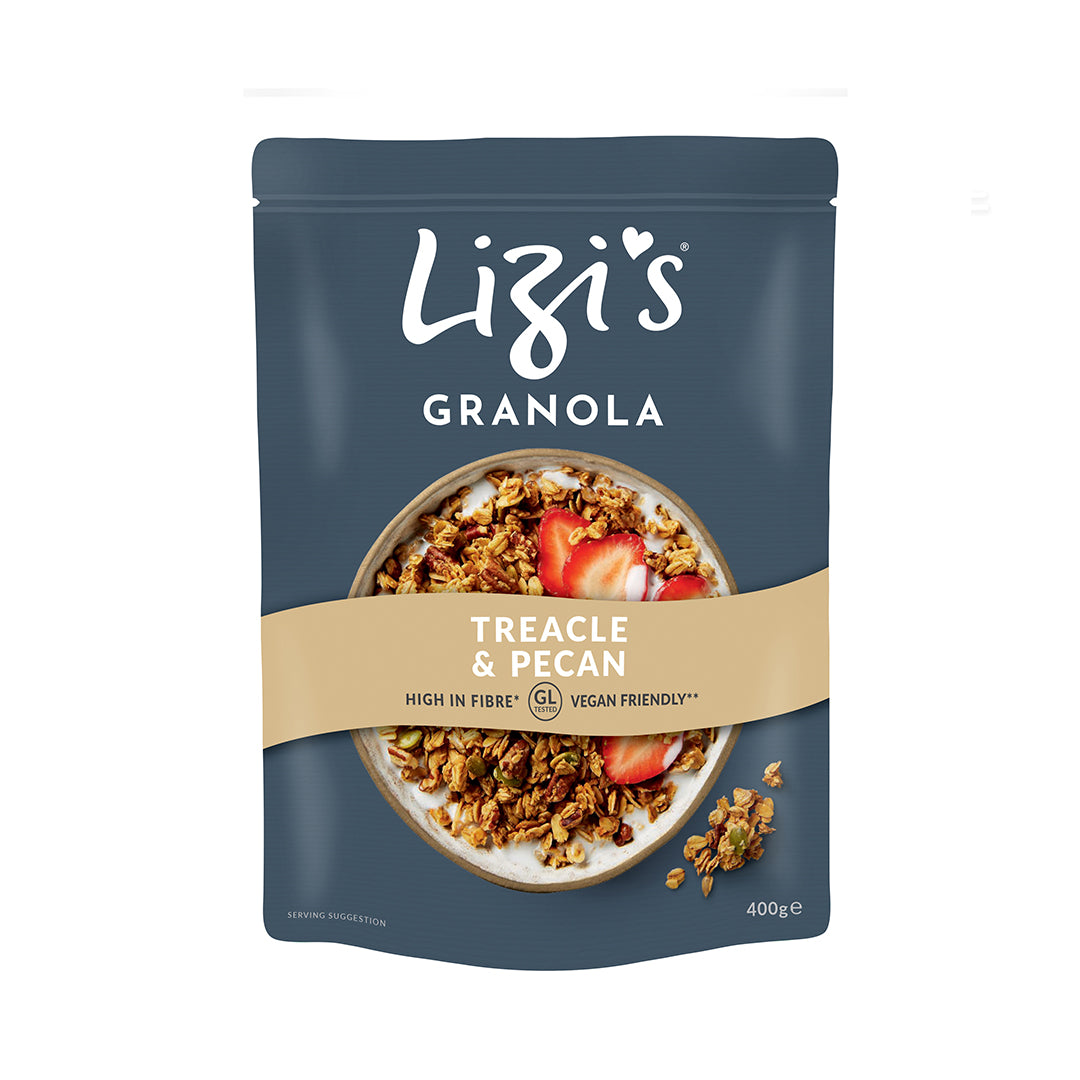 HUNTER'S COLLECTION LIZI'S GRANOLA Treacle & Pecan, 400g - Vegan