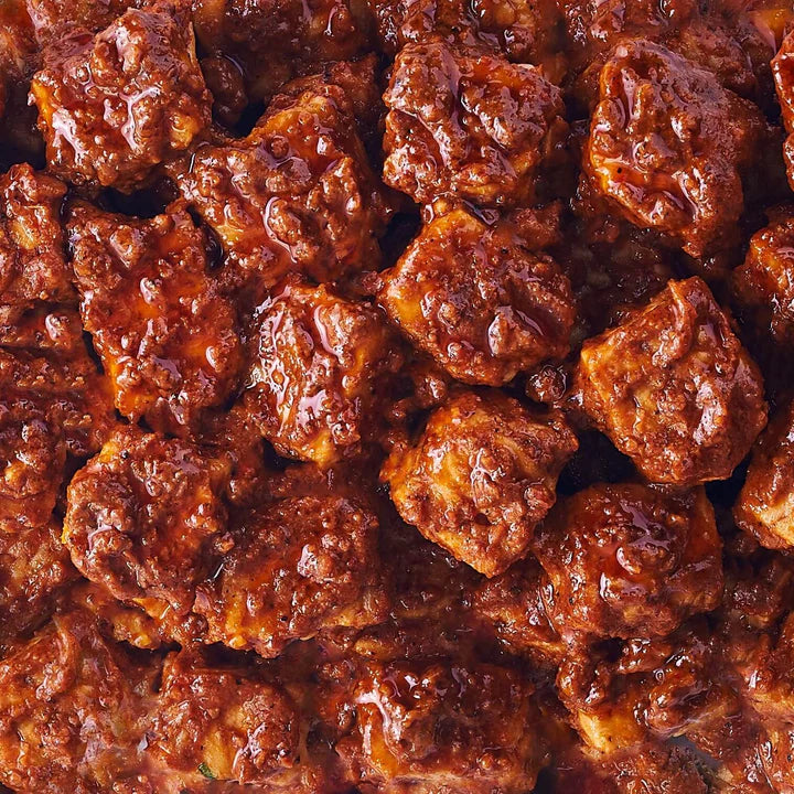 HELLO TEMPAYY Peppery Szechuan Chilli Tempeh Cubes, 200g - Vegan, Gluten Free