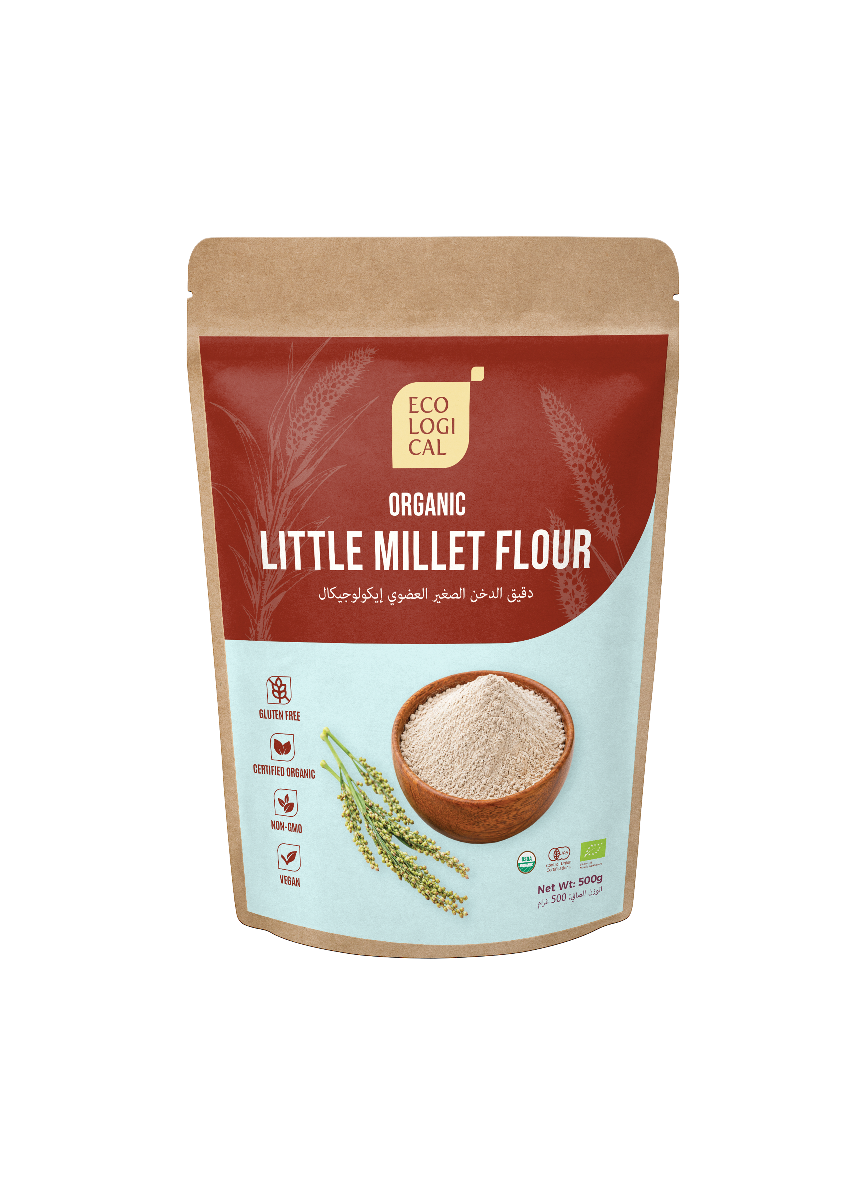 ECOLOGICAL Organic Little Millet Flour, 500g
