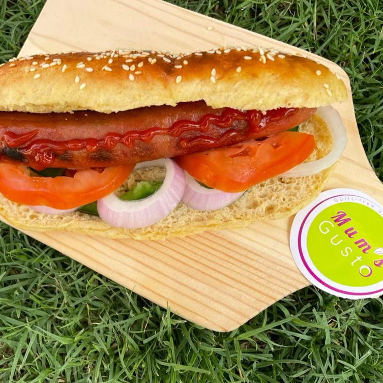 MUM'S GUSTO Hot Dog Bread, 4pcs