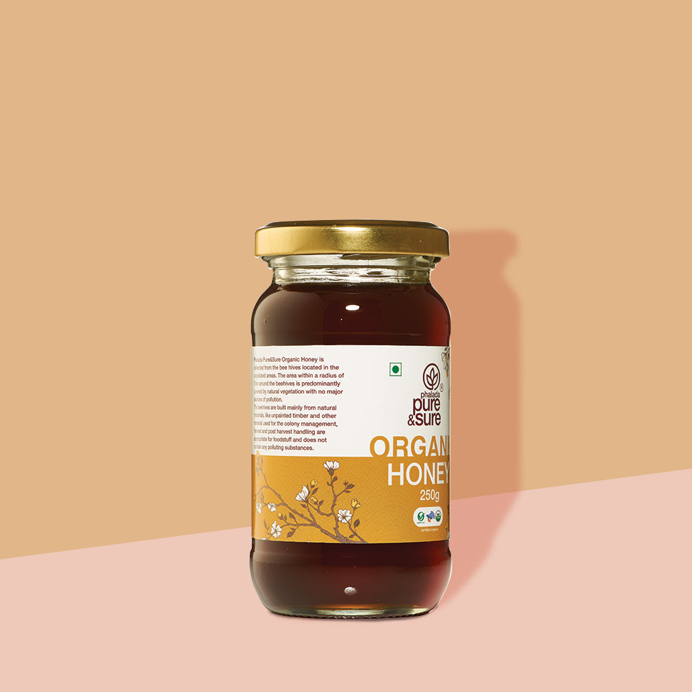 PURE & SURE Organic Honey, 250g