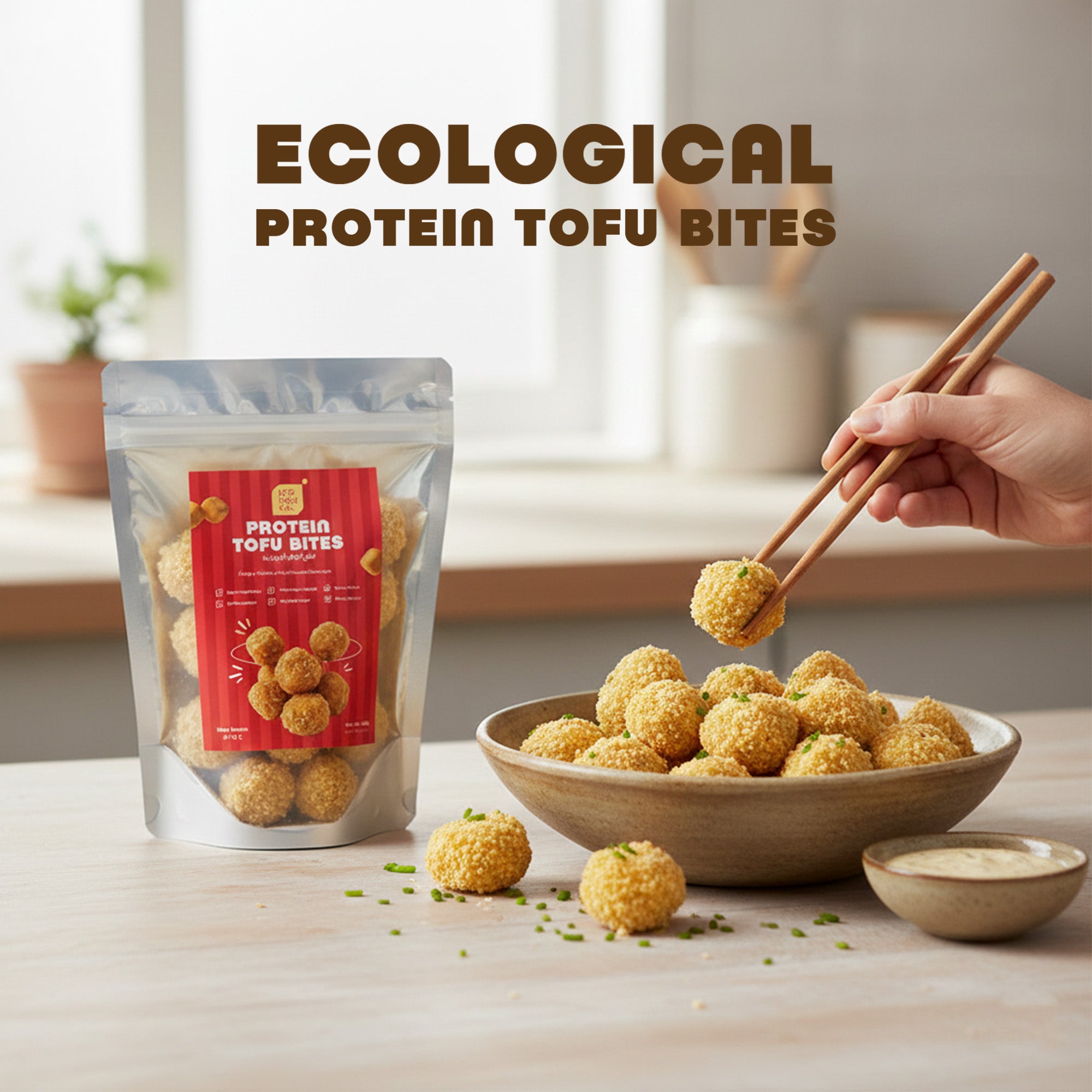 ECOLOGICAL Protein Tofu Bites, 250g