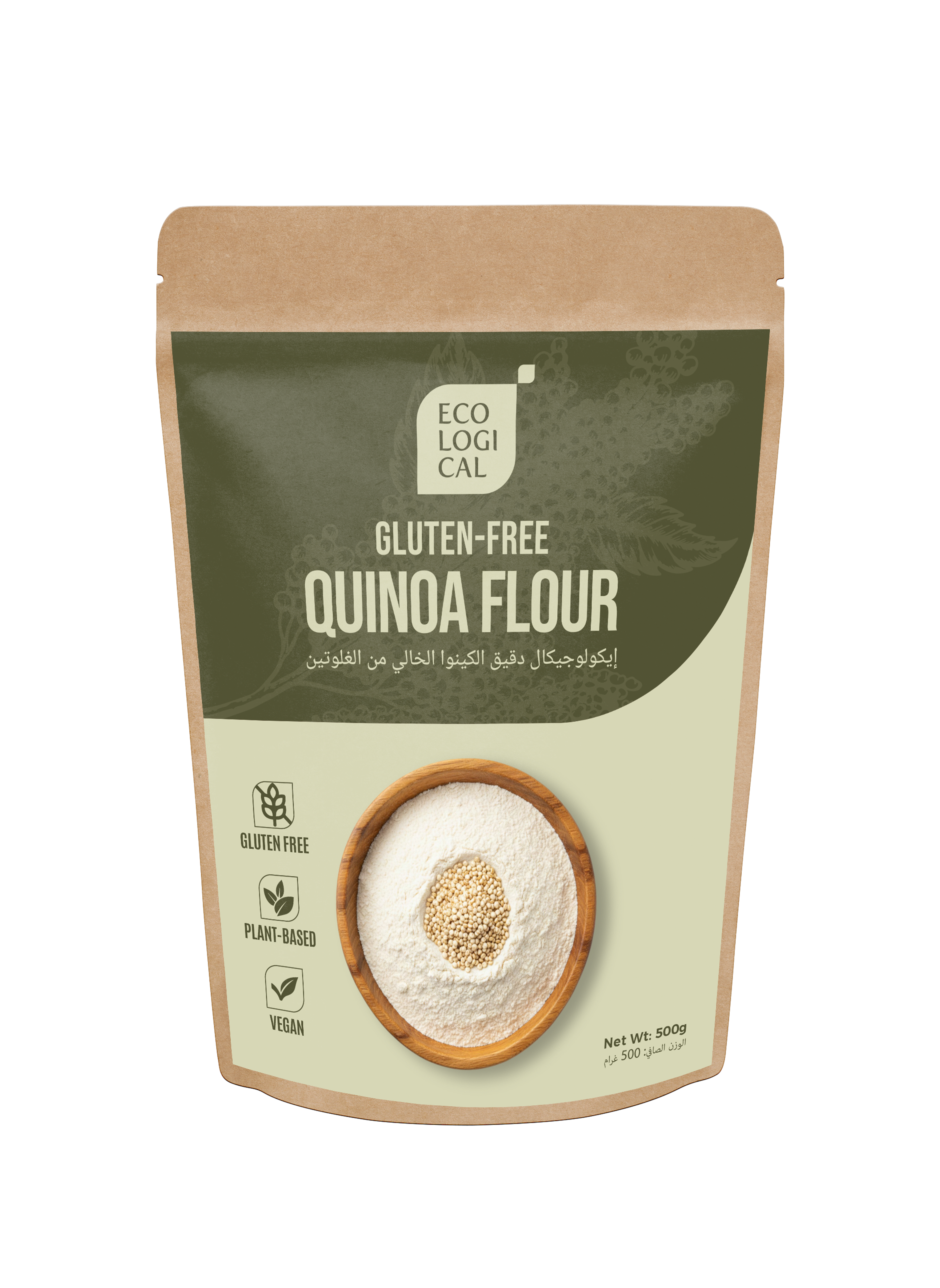 Ecological Gluten-Free Quinoa Flour, 500g